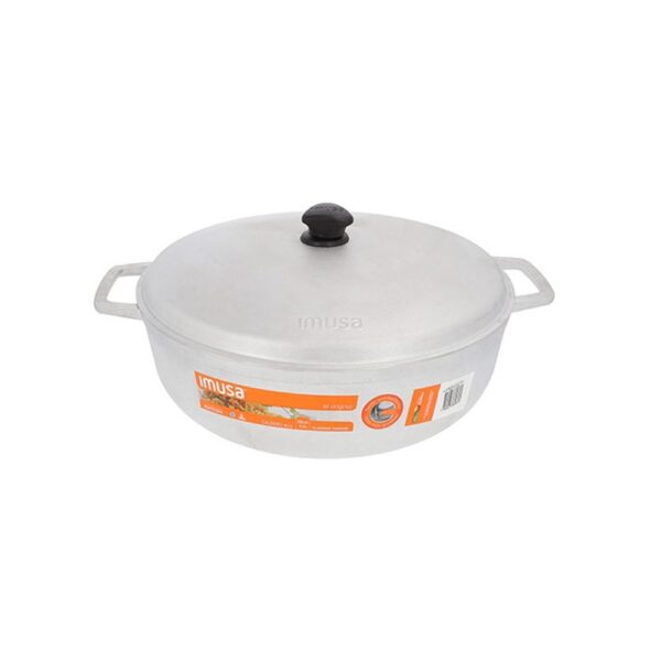 CALDERO 36 CM 11,4 LTS ALUMINIO FUNDIDO NATURAL IMUSA
