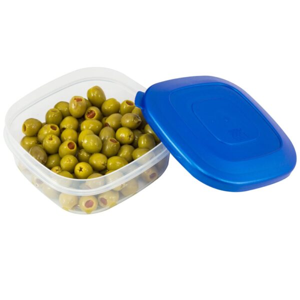 CONTENEDOR CUADRADO 1 0,5 LT POLIMES