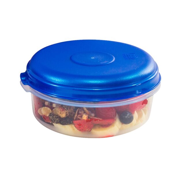 CONTENEDOR REDONDO 1 0,5 LT POLIMES