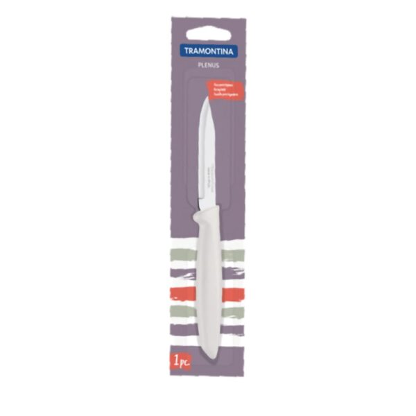 CUCHILLO 3" LEGUMB PLENUS BCO TRAMONTINA