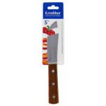 CUCHILLO 5 MULTIUSOS INOX MANGO MADERA EXCALIBUR