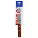 CUCHILLO 6 MULTIUSOS INOX MANGO MADERA EXCALIBUR