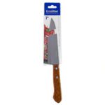 CUCHILLO 7 COCINA INOX MANGO MADERA EXCALIBUR