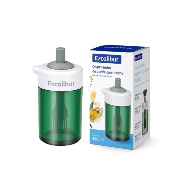 DISPENSADOR ACEITE CON BROCHA EXCALIBUR