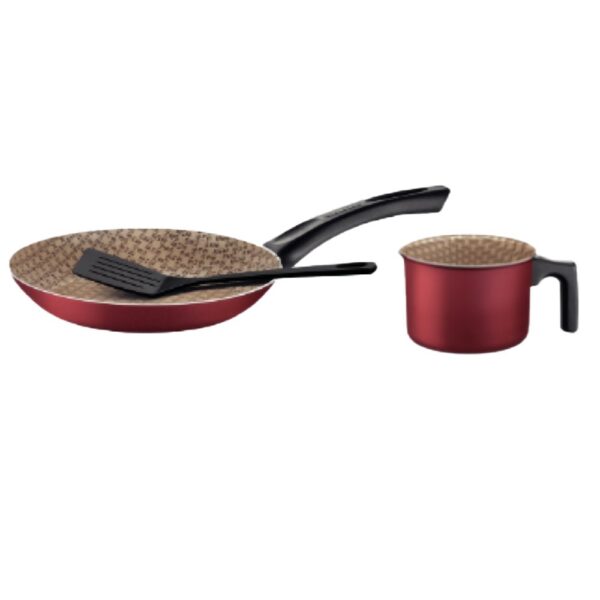 JGO SARTEN 22+HERVID 12 PARIS TRAMONTINA