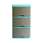 Juego Recip Cuad x 5 Decorado Rimo