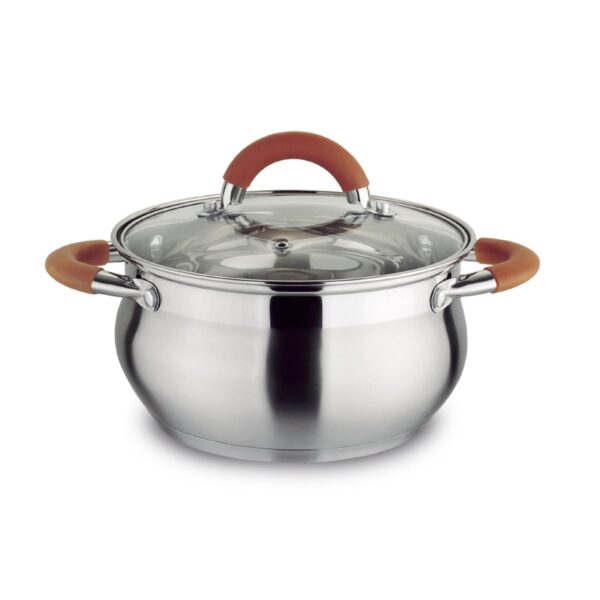 OLLA 22 CM ACR INOX TP VID INSERTOS SCONA