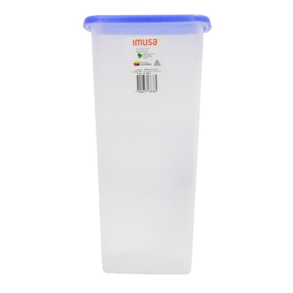 RECIPIENTE GALLETAS 3 TACOS PV IMUSA