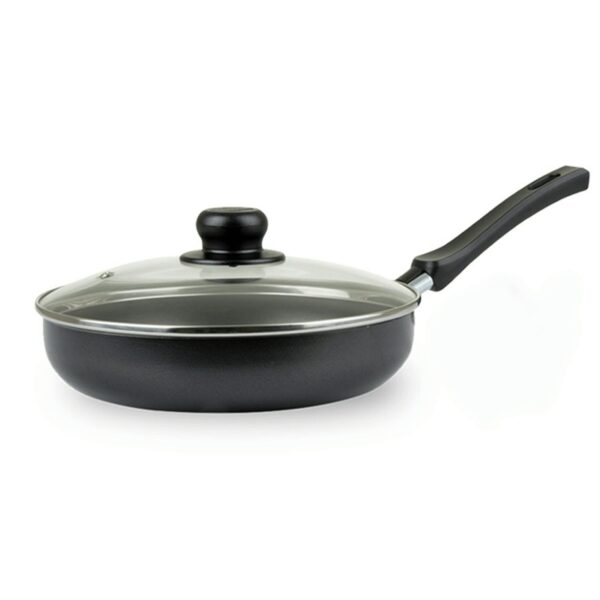 SARTEN 24 CM TAPA VIDRIO ALIADA UNIVERSAL