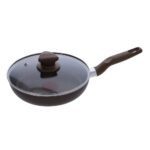 SARTEN 26 CM ANTIADHERENTE TAPA VIDRIO DELUXE IMUSA