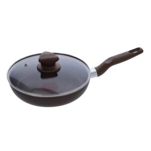 SARTEN 26 CM ANTIADHERENTE TAPA VIDRIO DELUXE IMUSA