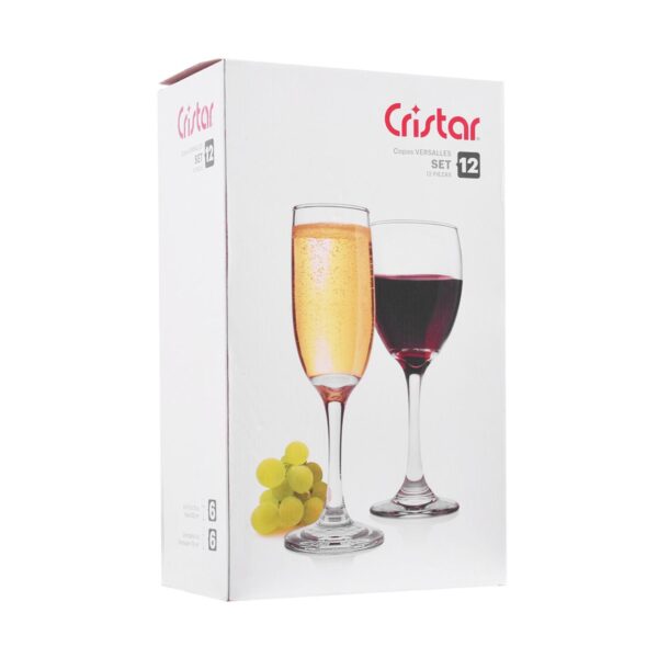 SET ARAGON+V 12 PIEZAS 9481ELIN CRISTAR