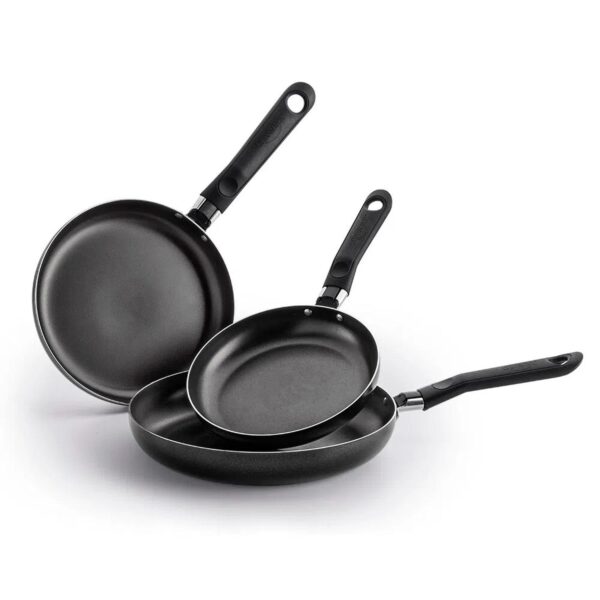 SET X 3 SARTEN 18-20-24 CM ALIADA UNIVERSAL