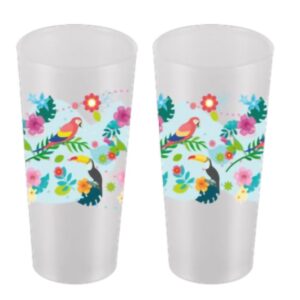 VASO 0.38L DECORADO NINA IMUSA