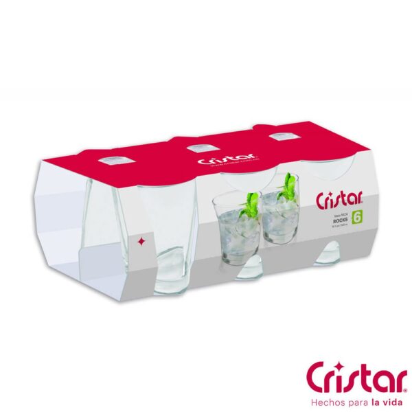 VASO CRISTAL NIZA ROCKS 0614CL CRISTAR