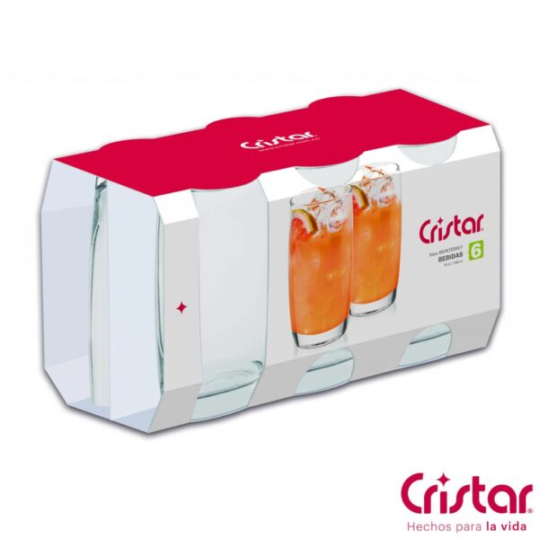 VASO CRISTAL MONTERREY 0411CL6 CRISTAR(12004228)