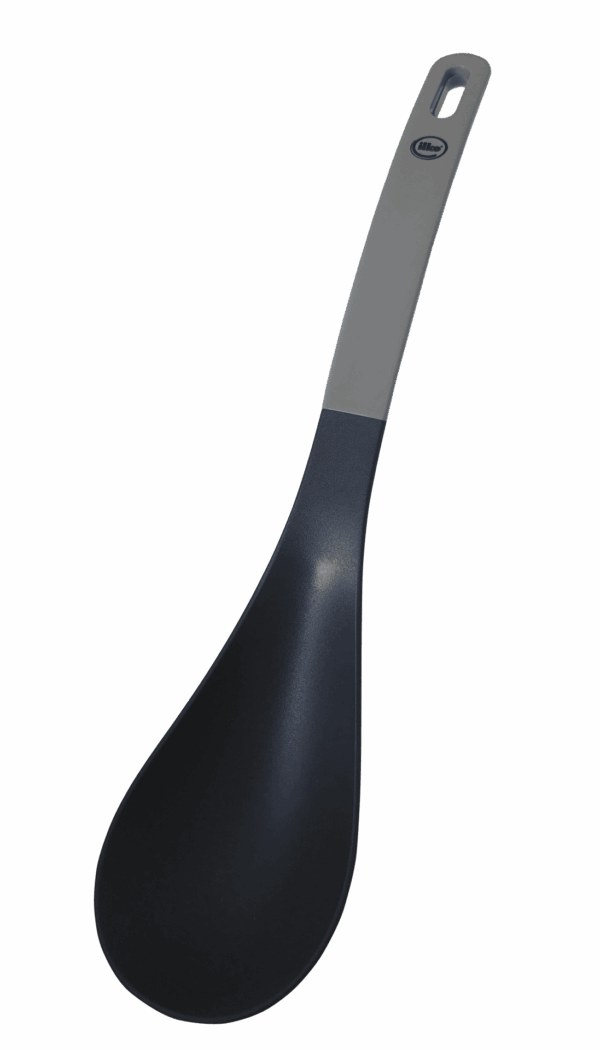 CUCHARA LISA NYLON NEGRO BASIC ILKO(1101184)