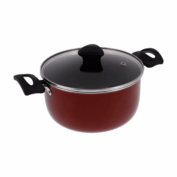 OLLA 20CM A/PT TV COLORS RED IMUSA(5861033608)