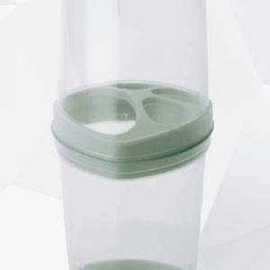 Porta Cepillo con Tapa 400 ML MUNDIUTIL(3427)