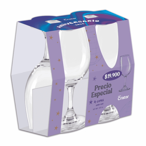 COPA GRAN VINO RIOJA 5420CL4AN24 CRISTAR(12030864)