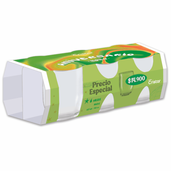 VASO CRISTAL OPERA 0791CL6ANIV24 CRISTAR(12030862)