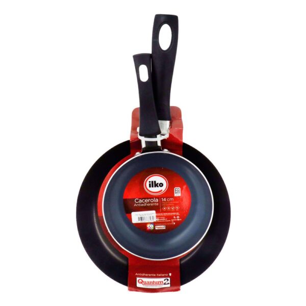 SET SARTEN 20 CM S/T+CACER 14CM S/T ILKO (1636282)