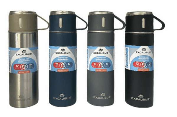 TERMO ISOTERMICO 450ML EXCALIBUR(A164-VB2303)