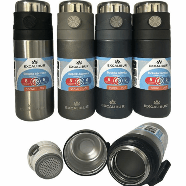 TERMO ISOTERMICO 500ML EXCALIBUR(A164-VB2301)