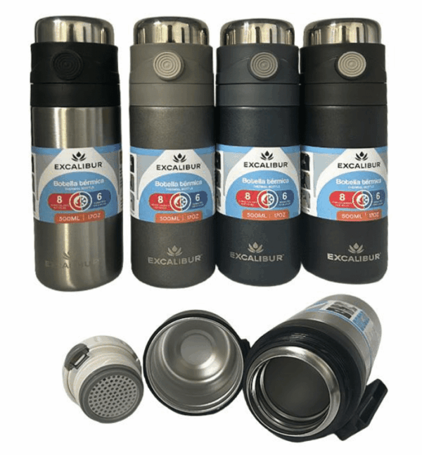 TERMO ISOTERMICO 500ML EXCALIBUR(A164-VB2301)