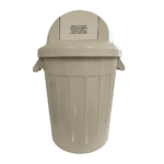BASURERO CONT 120 LT CUPULA BCO COLPLAST