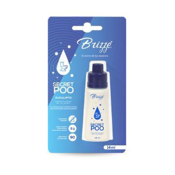 BLOQUEADOR DE OLORES SECRET POO EUCALIPTO 14ML BRIZZE