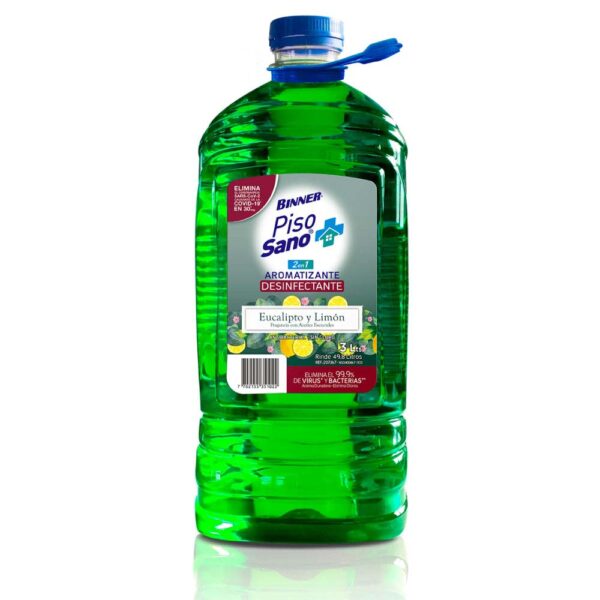 DESINFECTANTE PISOS BINNER SANO EUC.LIM 3LT (207367)