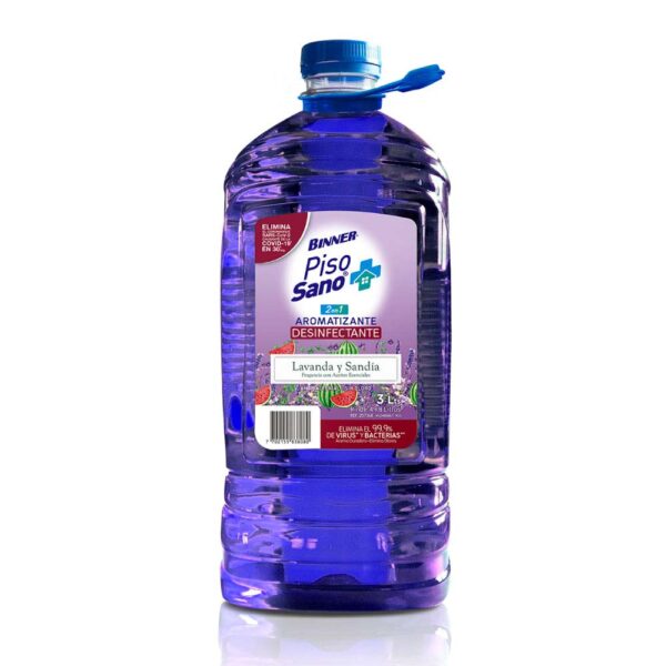 DESINFECTANTE PISOS BINNER SANO LAV.SAND 3LT (207368)