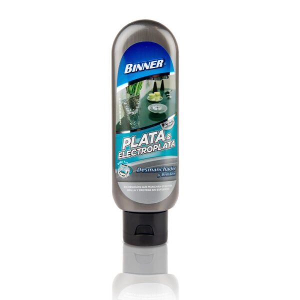DESMANCHADOR Y BRILLADOR PLATA Y ELECTROPLATA 120ML  BINNER