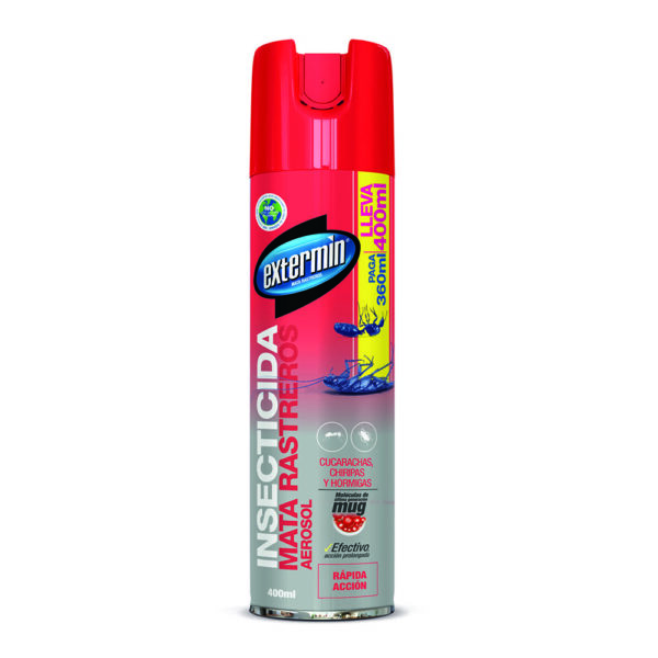 INSECTICIDA AEROSOL MATARASTREROS PAGUE 360 LLEVE 400- EXENTO IVA