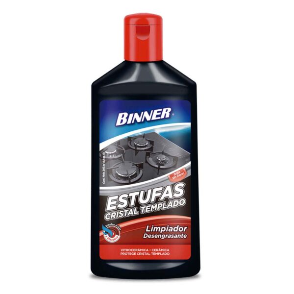 LIMPIADOR DESENGRASANTE ESTUFAS CRISTAL TEMPLADO 240ML  (108176)