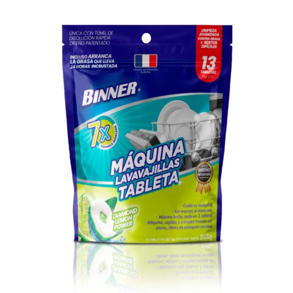 MAQUINA LAVA VAJILLA BINNER LEMON POWER X 13UND (207545)