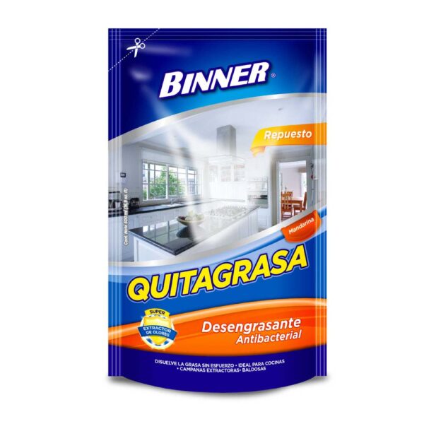 QUITAGRASA MANDARINA DOY PACK 500ML (108292)