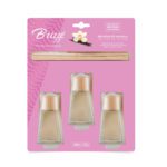 TRIPACK PALITOS DE RATTAN DELICIAS DE VAINILLA 180ML BRIZZE