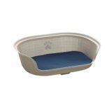 CAMA PARA PERRO TAUPE 56x78x22 CM RIMAX (13156)