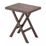 MESA  PLEGABLE BARU RECTANGULAR MOCCA RIMAX (12564)