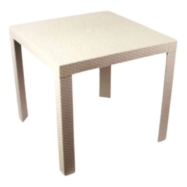 MESA CORAL RATTAN BLANCO COLPLAST