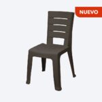 Silla Baru sin Brazos Wengue Rimax