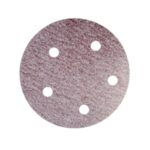 Disco Velcro Abracol Rojo 5 x 5 Huecos Grano 150 (RDVRO0150005)