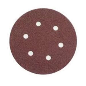 DISCO VELCRO ABRACOL ROJO 6 X 6 HUECOS GRANO 120 (RDVRO0120006)