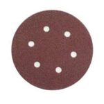 DISCO VELCRO ABRACOL ROJO 6 X 6 HUECOS GRANO 180 (RDVRO0180006)