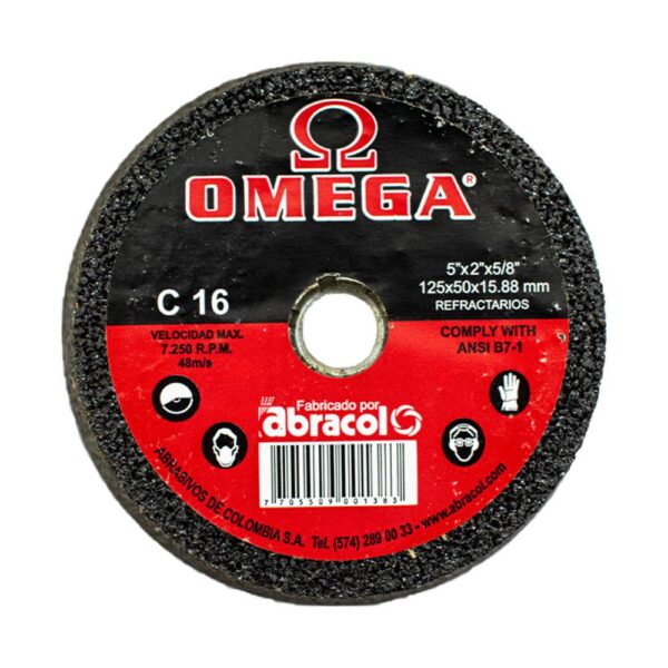 PIEDRA MARMOL OMEGA 5" GRANO 16 (ABCO1C016525)