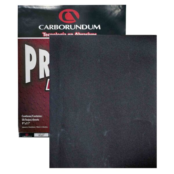 LIJA PREMIER CARBORUNDUM 240 (LIJADO EN AGUA)