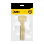 PITON MANGUERA BRONCE PQT X 1 UDUKE*