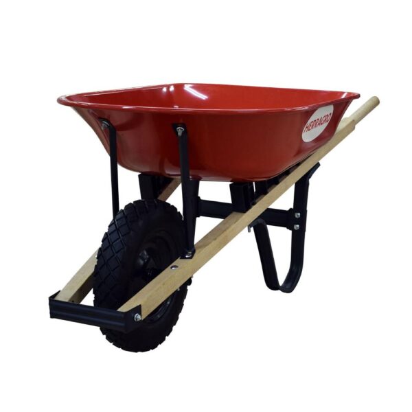 BUGUI HERRAGRO PLATON ROJO METALICO 900 LIGERA (LLANTA NEUMATICA 3.5 (17090001